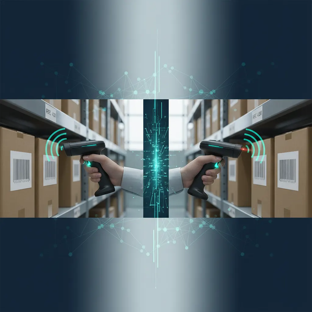 Shutdown-Free Count Method Stack: Scan, RFID, and Vision (Labeled Sim)