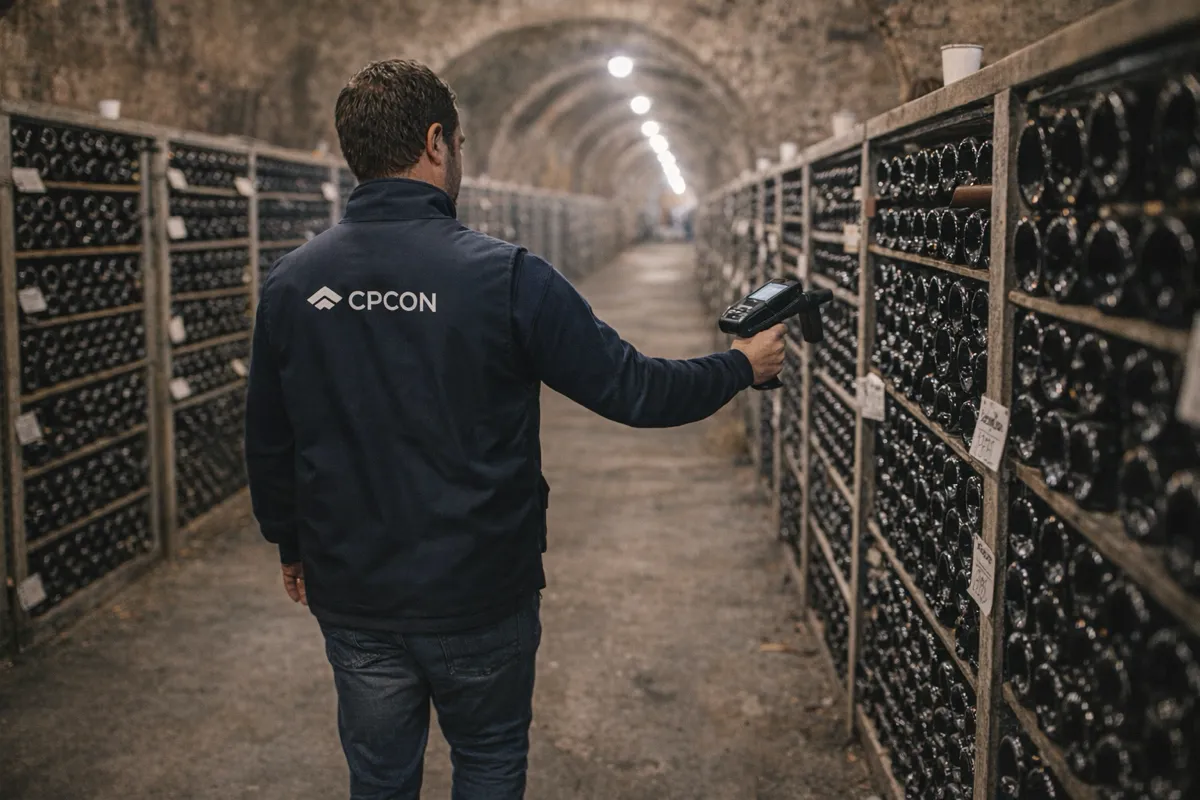 Wine Cellar Stocktaking: Days to Minutes