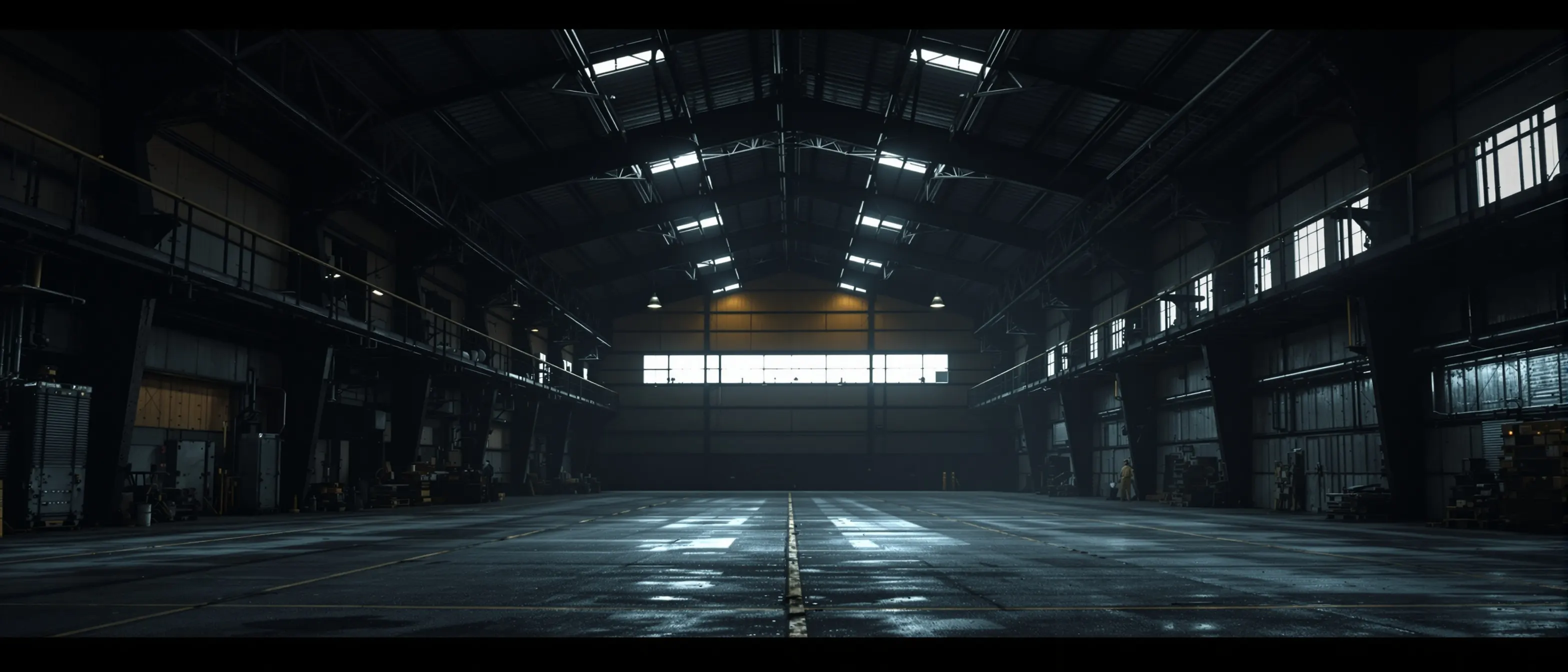 Disorganized warehouse illustrating the asset location crisis facing most companies