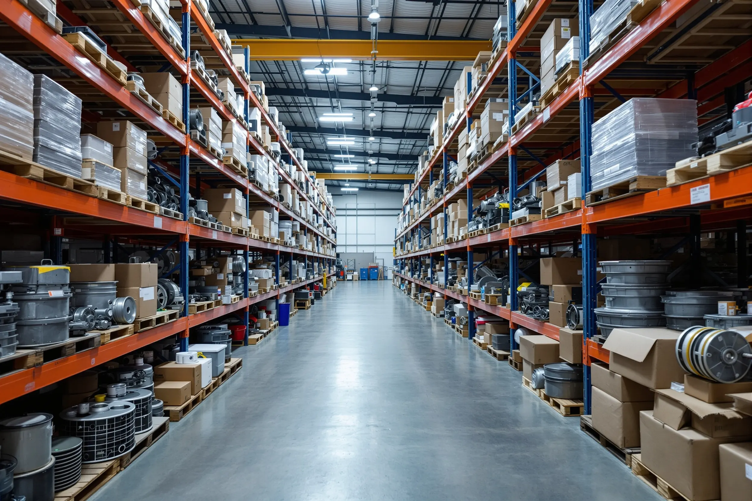 Heavy Equipment Spare Parts Inventory